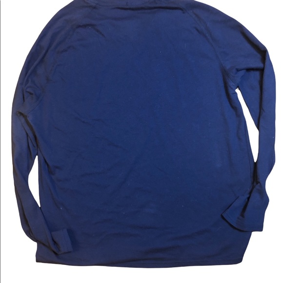 George Long Sleeved Blue Tee - Picture 2 of 3